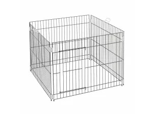 Cage Pen Black Dog Training Pets Qatar