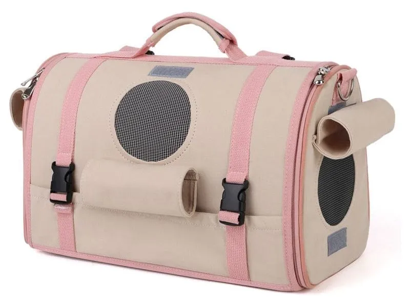 Canvas Carrier as photo 47X18X23cm Pets Qatar