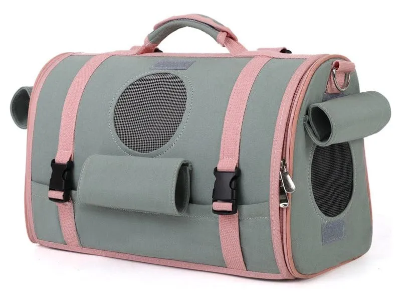 Canvas Carrier as photo 47X18X23cm Pets Qatar