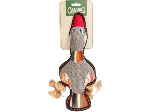 Canvas duck 33x13x6cm grey Pets Qatar