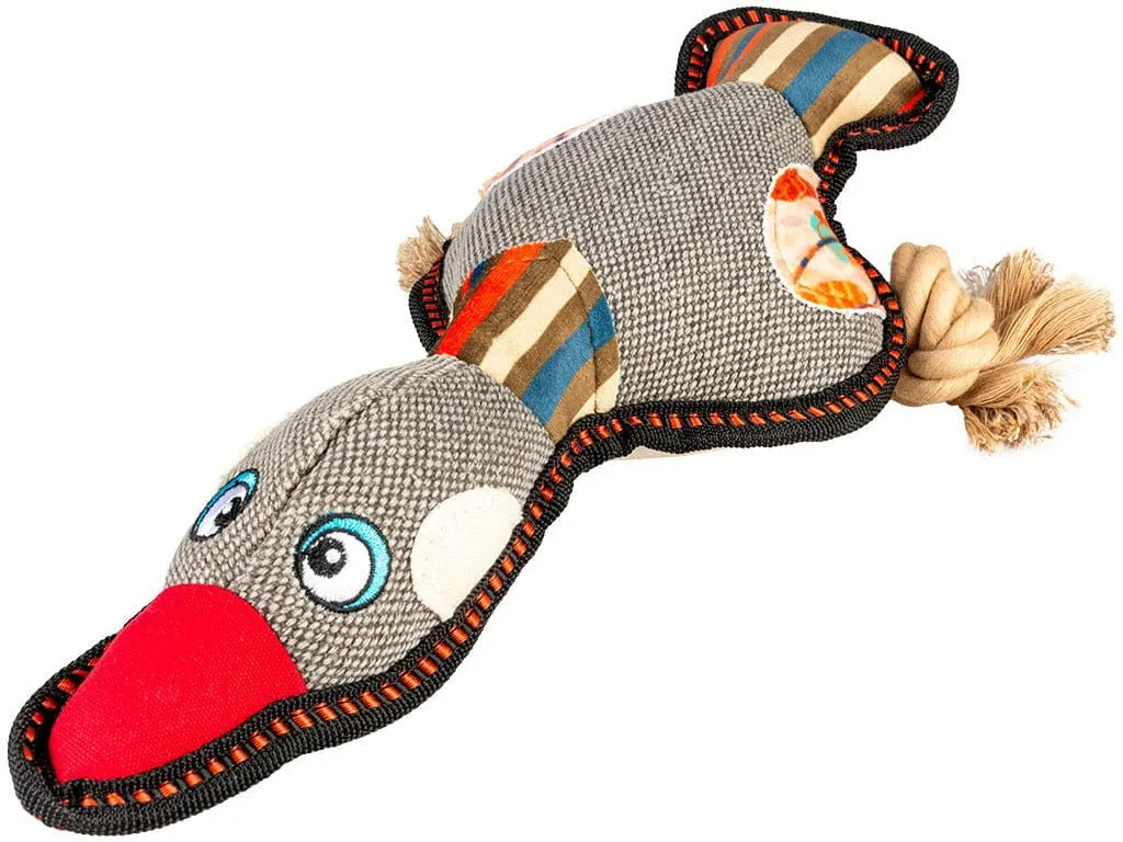 Canvas duck 33x13x6cm grey Pets Qatar