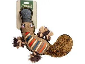 Canvas duckbill 34x21x6cm brown Pets Qatar
