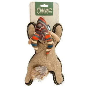 Canvas goat 27x15x10cm brown Pets Qatar