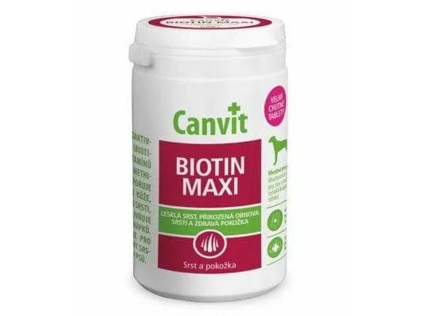 Canvit Biotin Maxi for dogs 230 g Pets Qatar