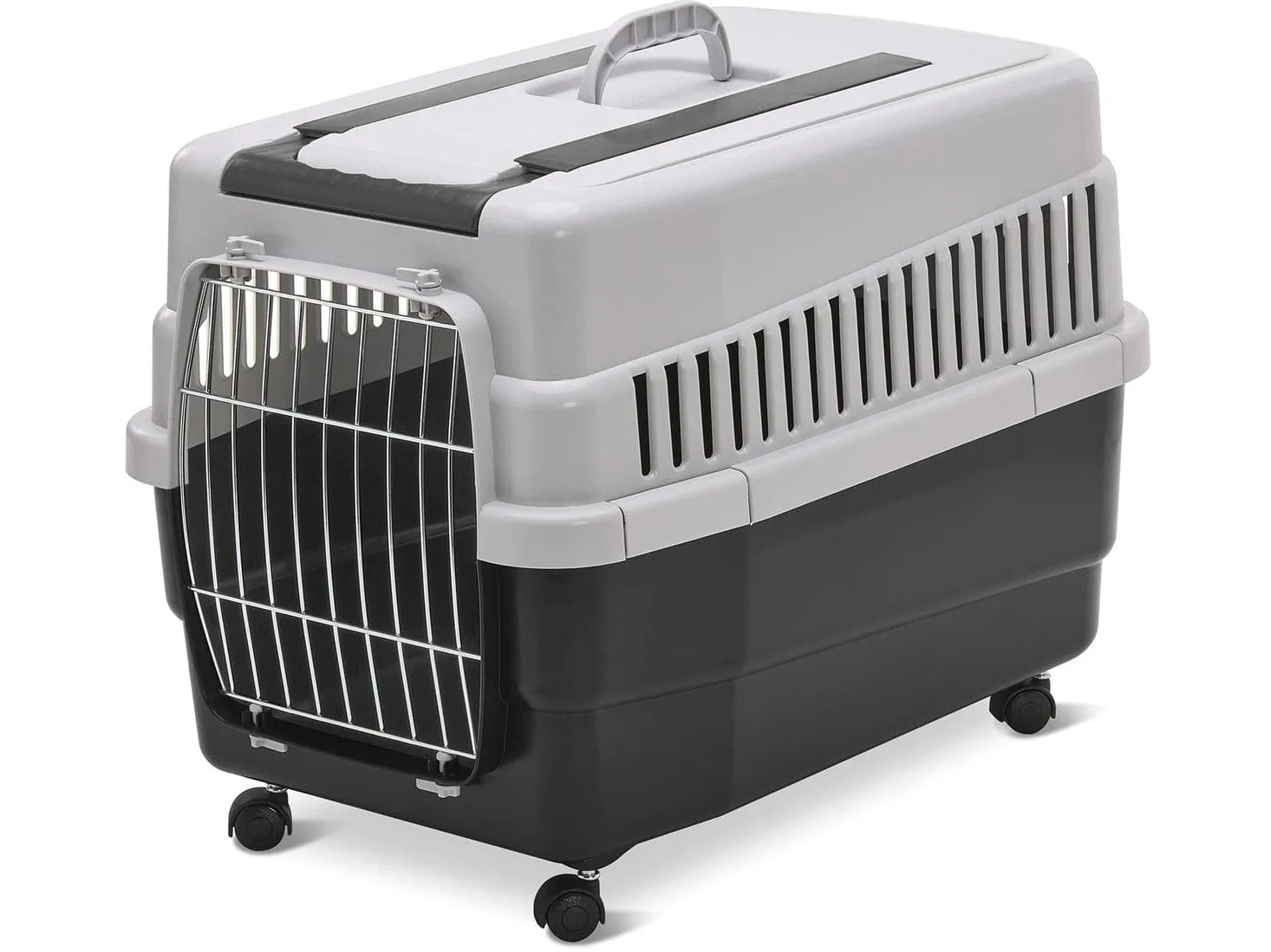 Carrier Kim 60 Gray/Dark Gray (BLACK Pets Qatar