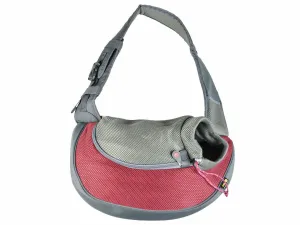 CARRYBAG SARAH CRAZY PAWS NYLON M - 34x19x47,5cm bordeaux Pets Qatar