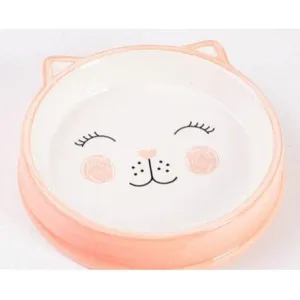 Cat Ceramic Bowls As Photo 14.5*3.5Cm Pets Qatar