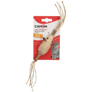 Cat Toy - Matatabi - Sisal Mouse (2 Subjects). Approx.13Cm Pets Qatar