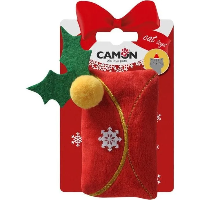 Cat toy- Red Envelope   Christmas Stocking, polyester, approx. 10cm Pets Qatar