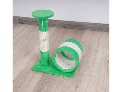 Cat Tree & Scratching Green Beige 32*20*43 Pets Qatar