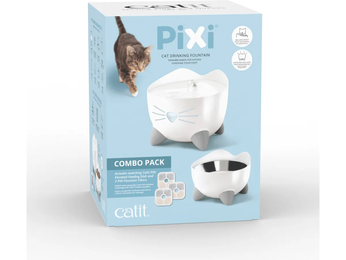 Catit PIXI fountain, Combo Kit, white Pets Qatar
