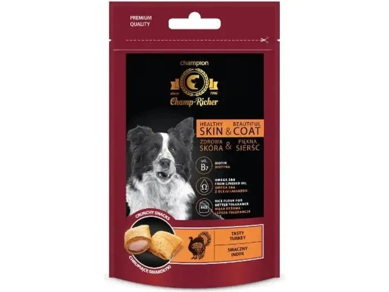 Champ-Richer - Snacks Beautiful Coat And Skin With Turkey Meat 90G Pets Qatar