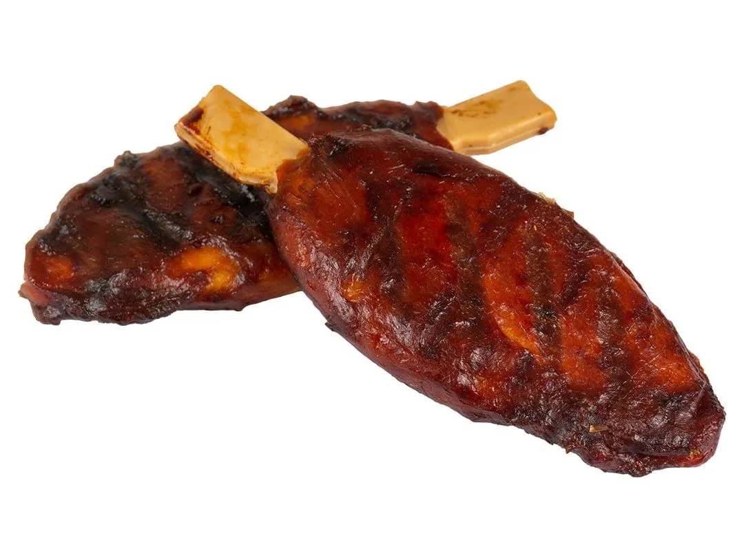 chew! BBQ chicken breasts 11,9cm - 6pcs / 300g Pets Qatar