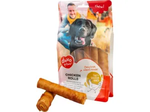 chew! Chicken & peanut butter rolls M - 12cm - 5pcs / 330g Pets Qatar