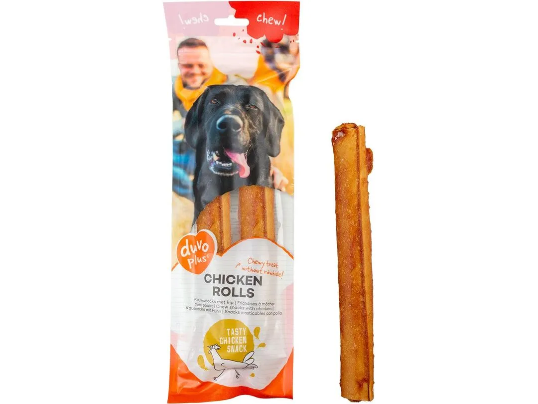 chew! Chicken rolls L - 25cm - 2pcs / 290g Pets Qatar