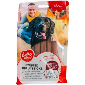 Chew! Stuffed Bully Sticks 15Cm - 10Pcs -310G Brown Pets Qatar