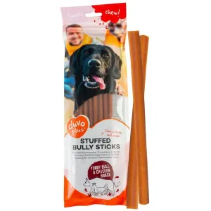 Chew! Stuffed Bully Sticks 25,4Cm - 4Pcs - 208G Brown Pets Qatar