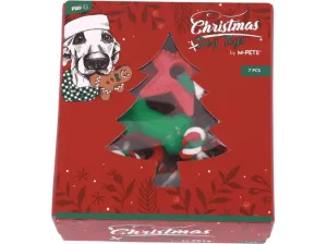 Christmas Cotton Rope Gift Box Dog toys  7 in 1 Pets Qatar