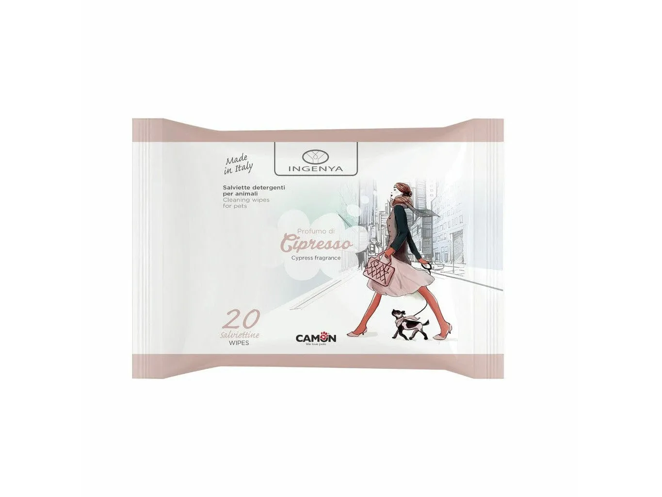 Cleansing Wipes (20Pcs) With Cypress Fragrance Pets Qatar
