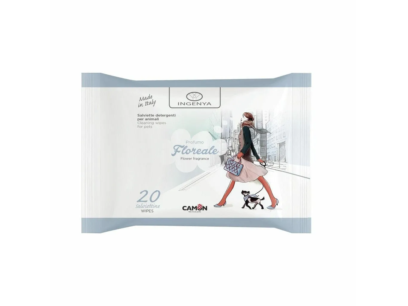 Cleansing Wipes (20Pcs) With Flower Fragrance Pets Qatar
