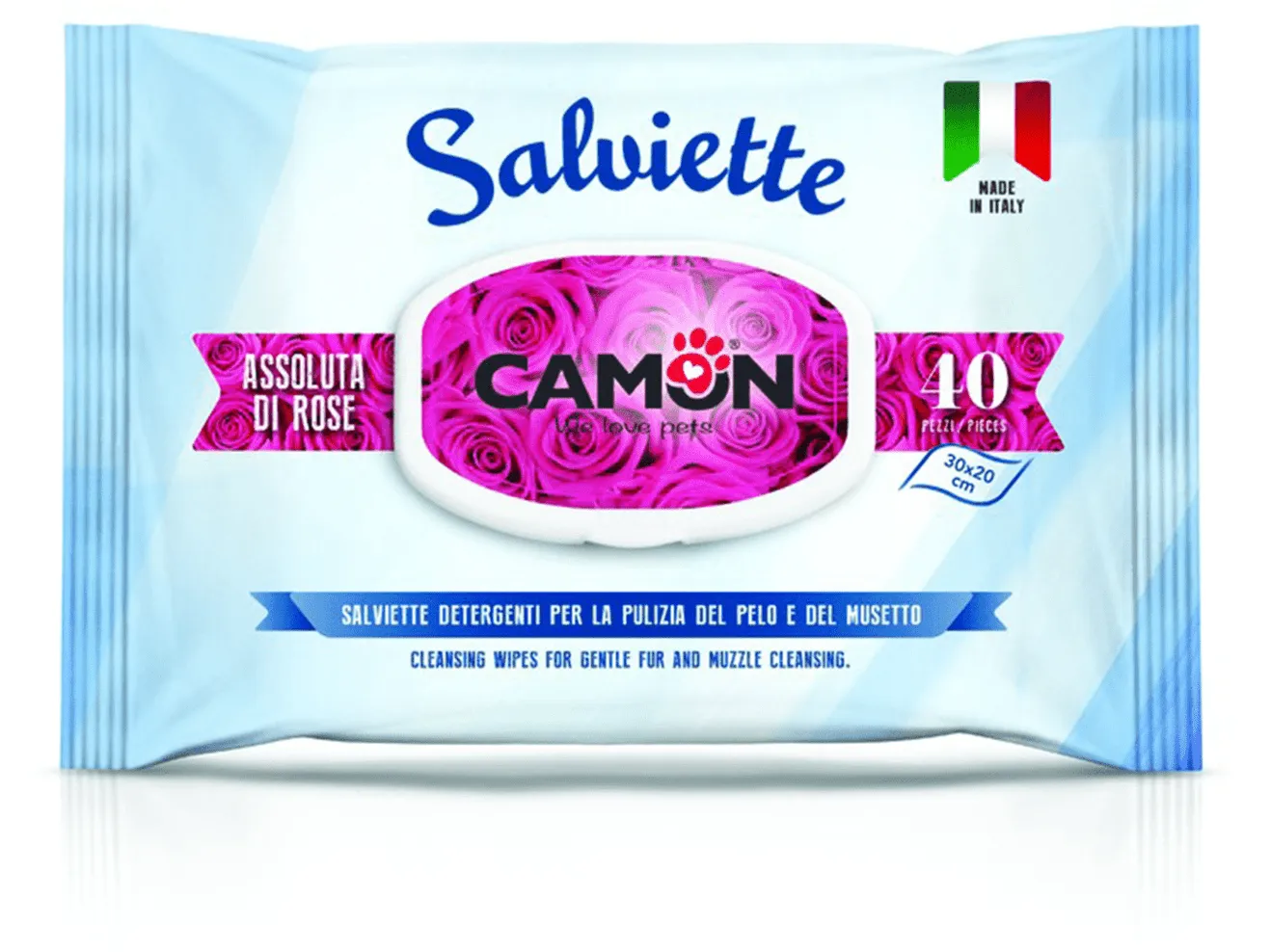Cleansing Wipes (40Pcs) - Rose Perfume Pets Qatar