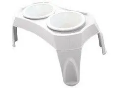 COMBI - DOUBLE BOWL WITH STAND Pets Qatar