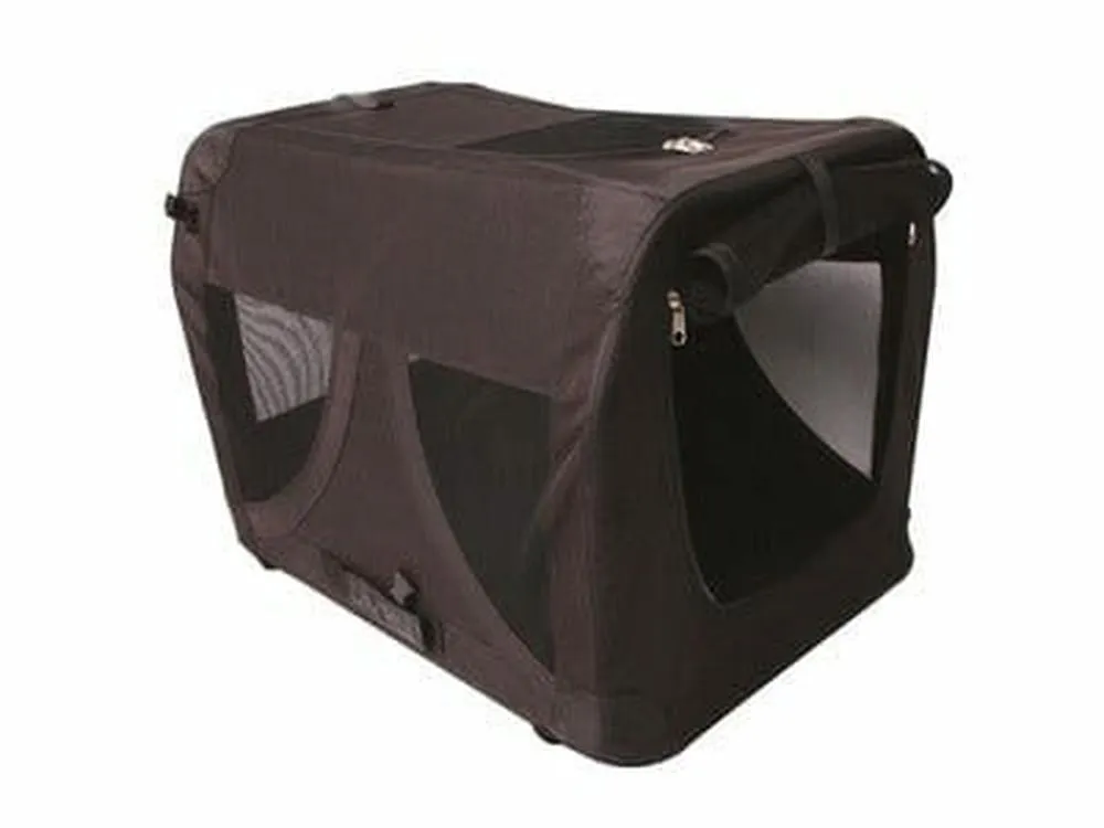 COMFORT CRATE - L BLACK Pets Qatar
