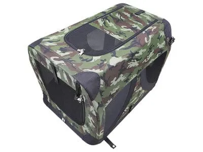 COMFORT CRATE - M / Camouflage Pets Qatar