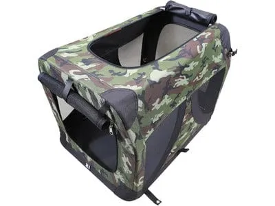 COMFORT CRATE - M / Camouflage Pets Qatar