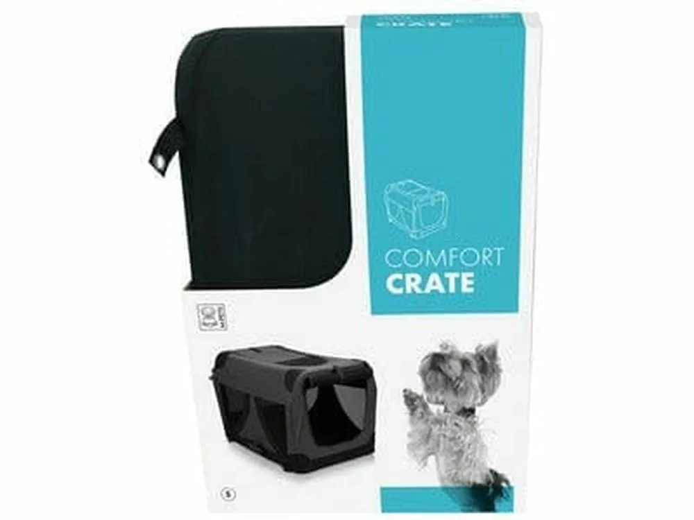 COMFORT CRATE - S BLACK Pets Qatar