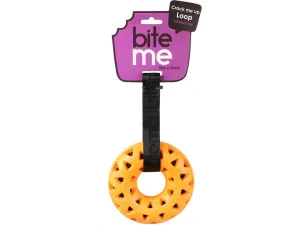 Crack me up - loop 27x14x4,5cm orange/black Pets Qatar