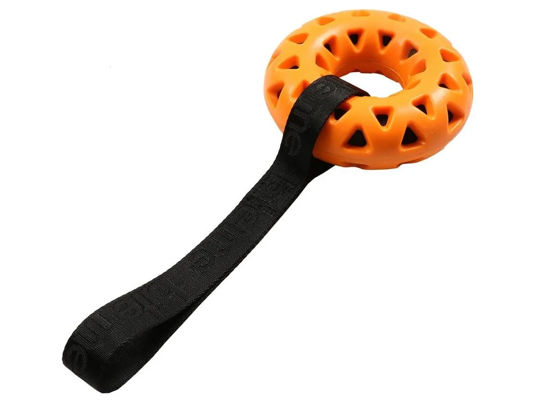 Crack me up - loop 27x14x4,5cm orange/black Pets Qatar