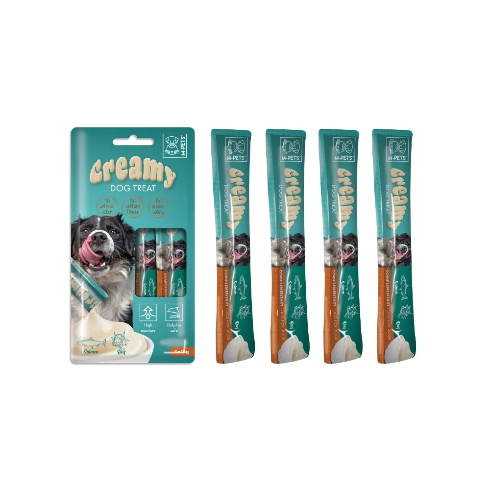 Creamy Treats for Dogs - Salmon & Beef