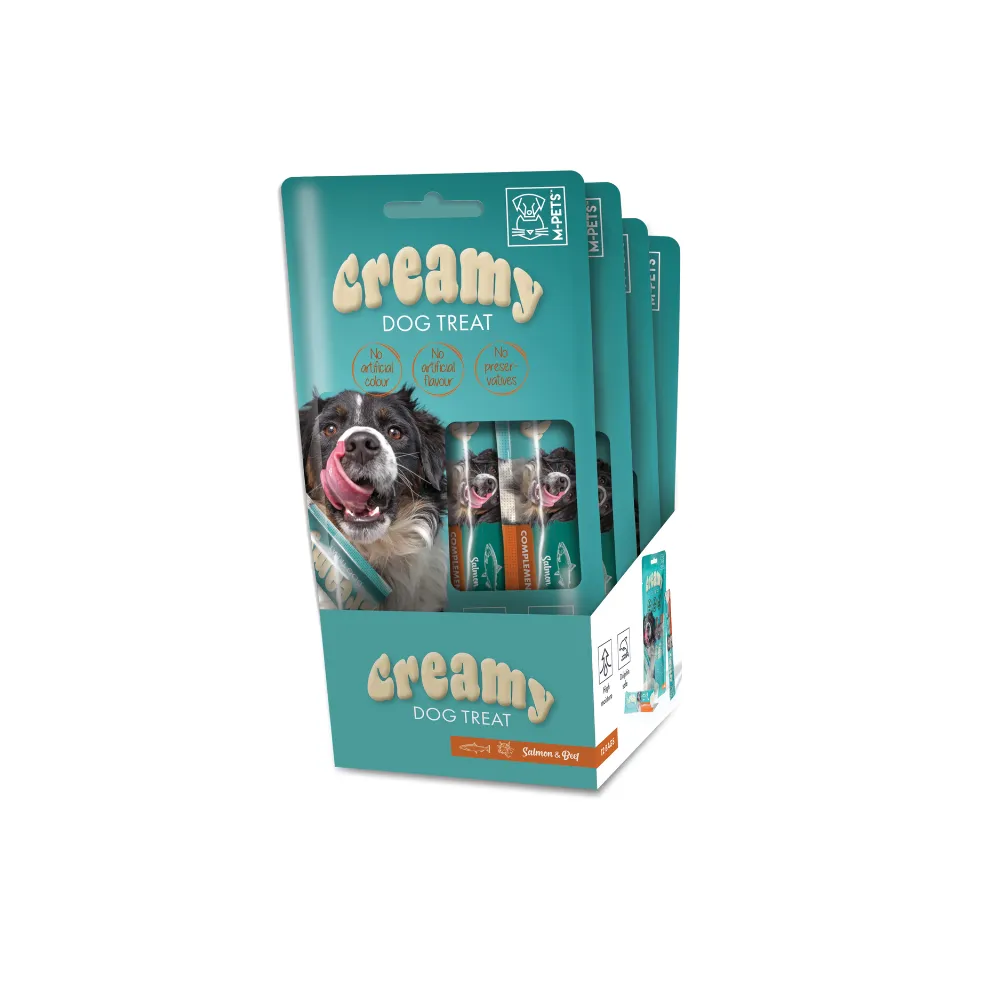 Creamy Treats for Dogs - Salmon & Beef