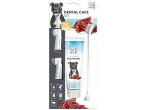 DENTAL CARE SET - Beef flavor Toothpaste Kit Pets Qatar