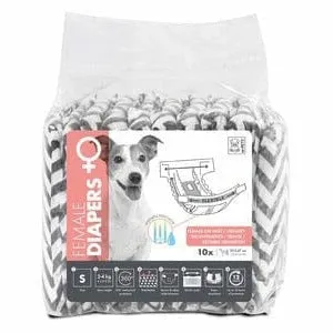 DIAPERS - Female Dog - S Pets Qatar