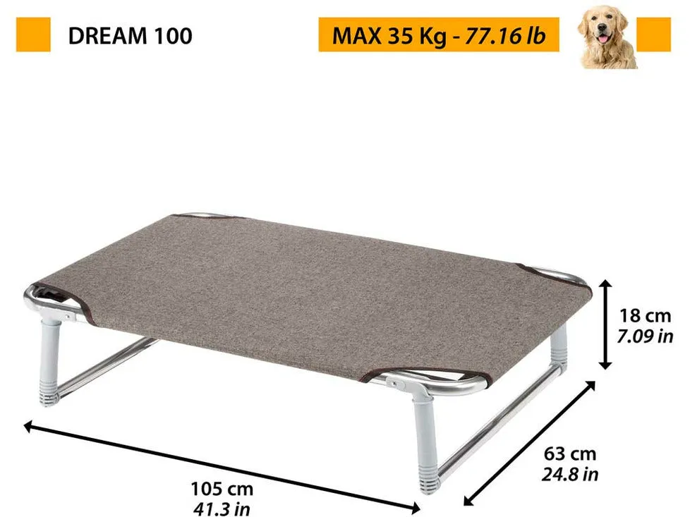 Dog Bed Dream 100 Grey Pets Qatar