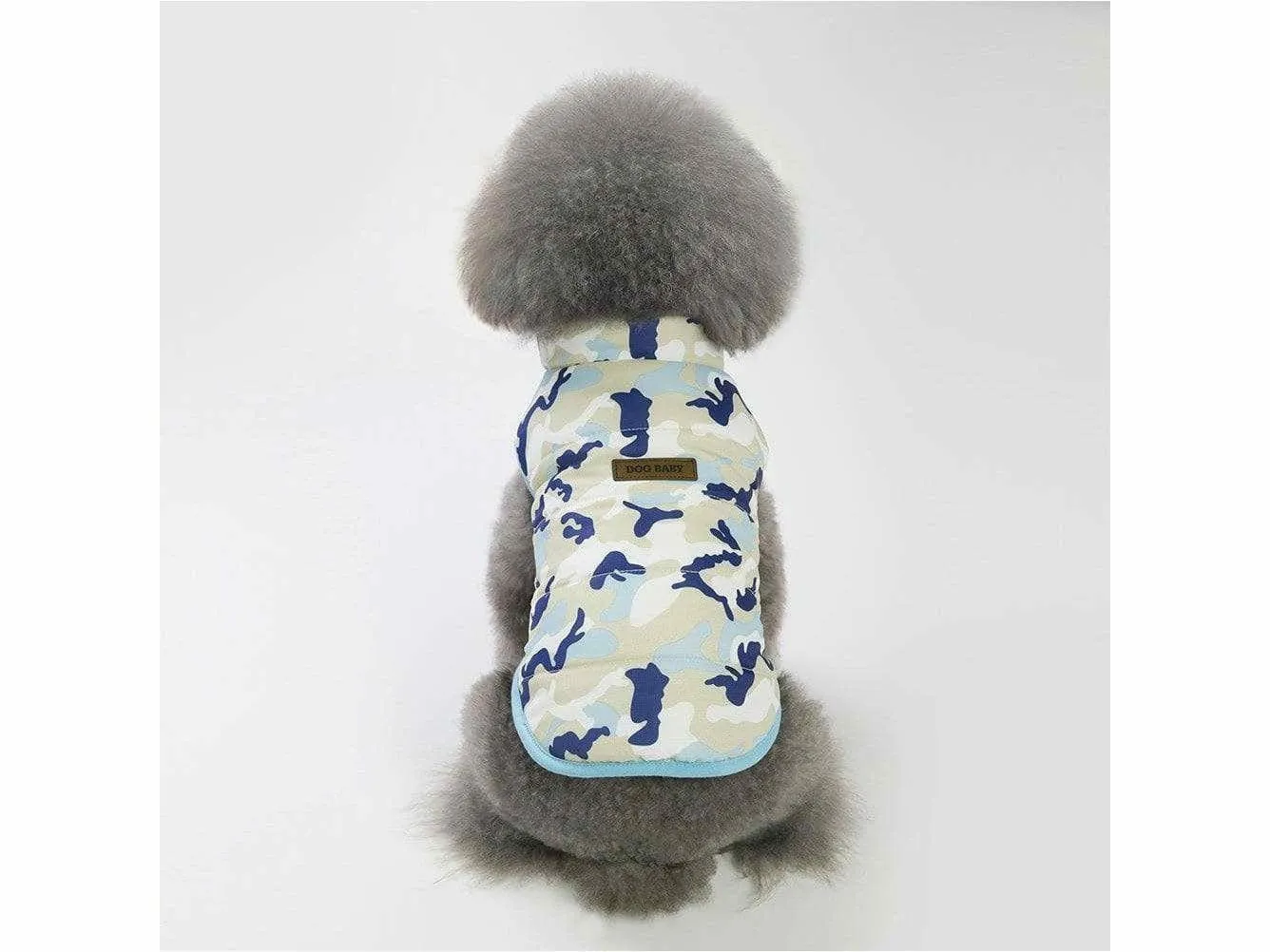 dog clothes blue M YP-201807093 Pets Qatar