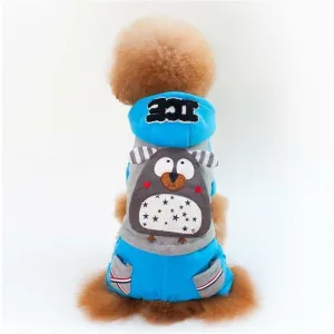 dog clothes Blue S WY-04 Pets Qatar