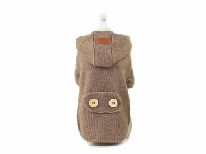 dog clothes Brown L YP-200704 Pets Qatar