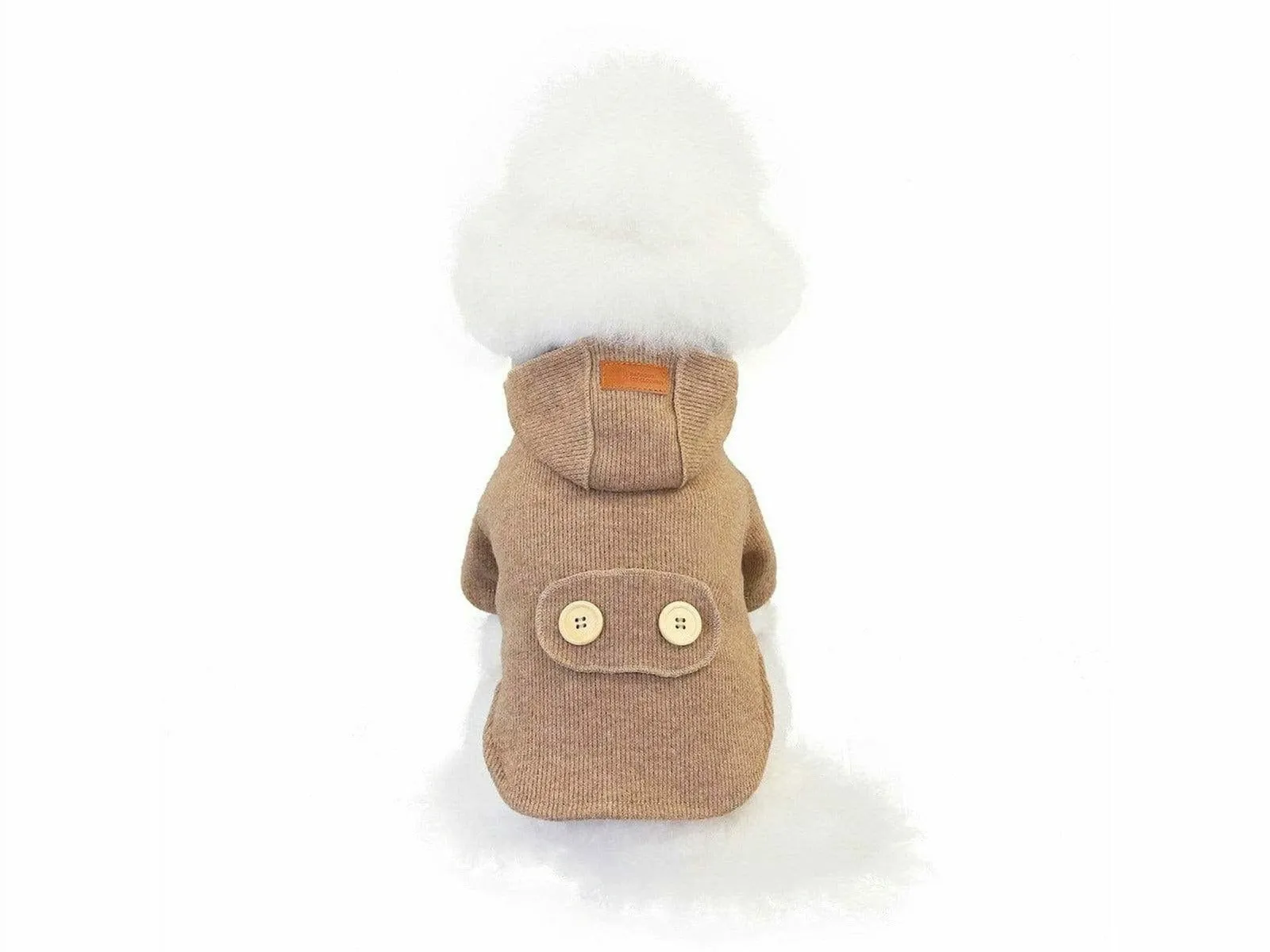 dog clothes Brown L YP-200704 Pets Qatar