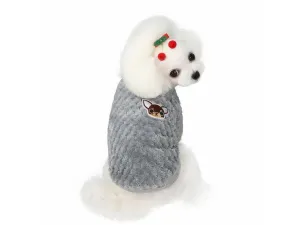 dog clothes Grey L AWYP-202001 Pets Qatar