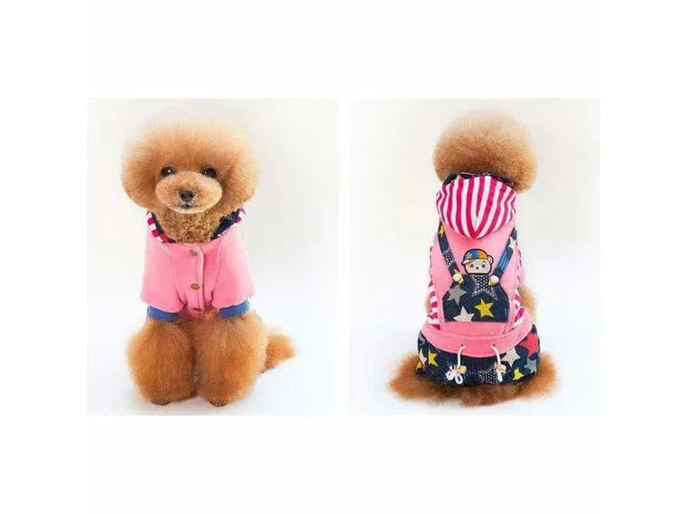 dog clothes Pink M YL-02 Pets Qatar