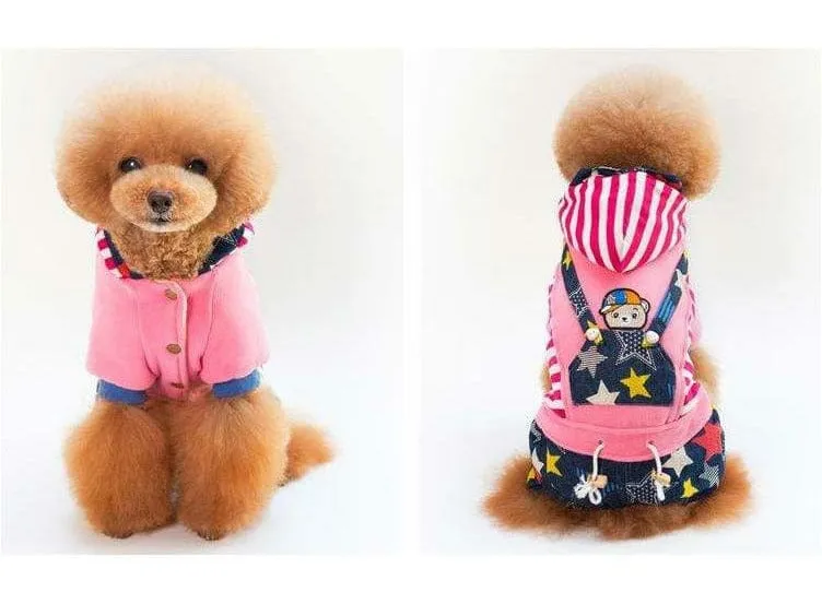 dog clothes Pink S YL-02 Pets Qatar