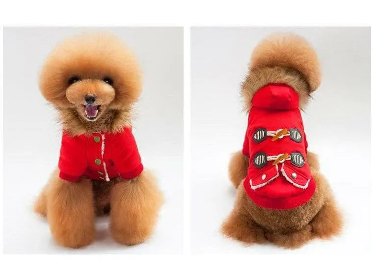 dog clothes Red S KLN-1724RD Pets Qatar