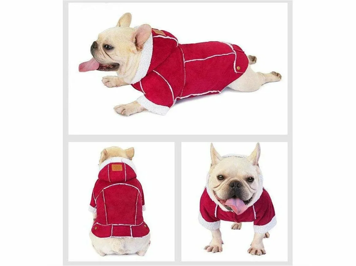 dog clothes  White  Red M DW-21CO Pets Qatar