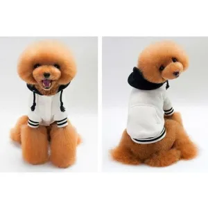 dog clothes White S KLN-1720WT Pets Qatar
