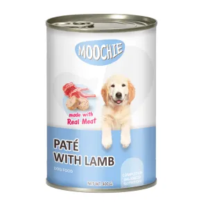 DOG FOOD MOOCHIE PATE WITH LAMB 400g Pets Qatar