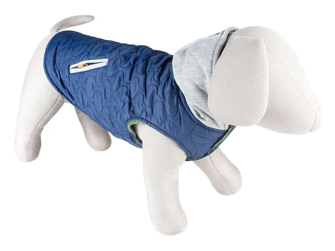 Dog jacket Urban XL - 70CM blue/grey Pets Qatar