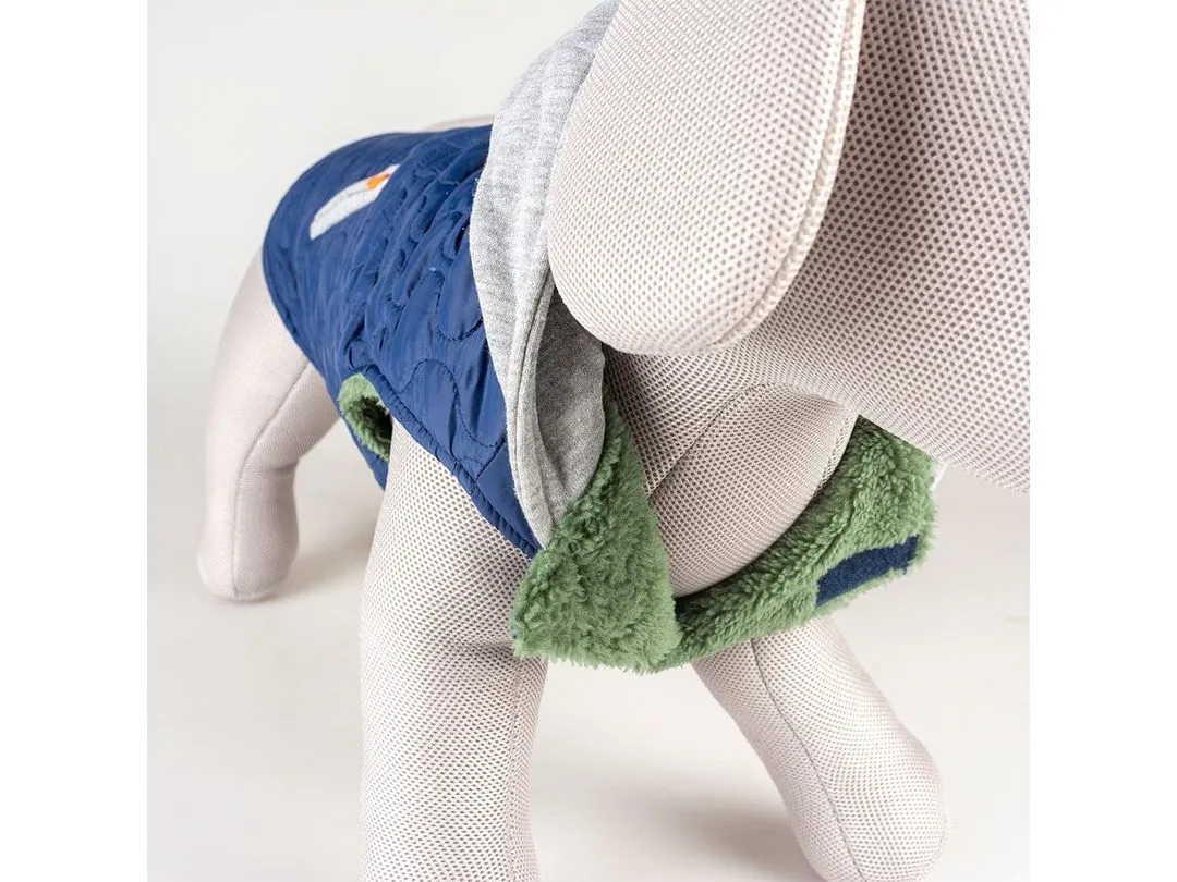 Dog jacket Urban XL - 70CM blue/grey Pets Qatar